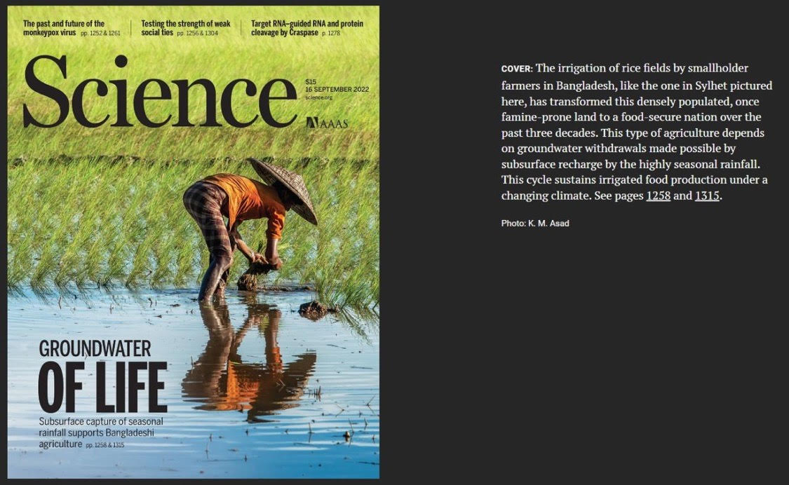 The Bengal Water Machine: A nature-based solution to sustaining irrigation in the alluvial plains of Asia